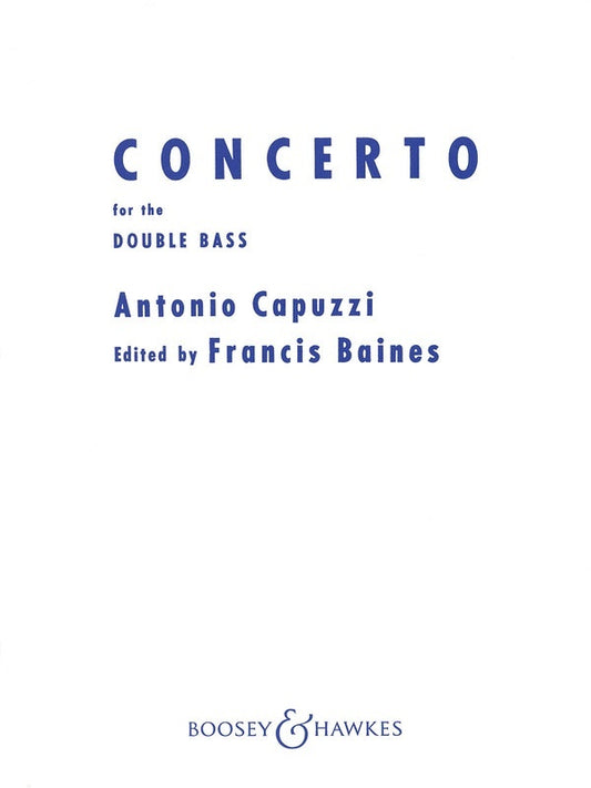 Concerto Double Bass (Softcover Book)