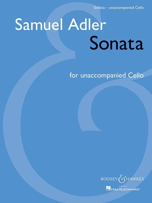 Sonata For Cello (Softcover Book)