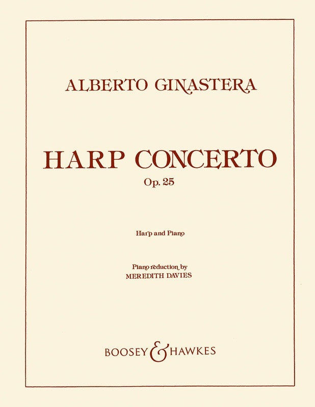 Harp Concerto Harp Piano (Softcover Book)