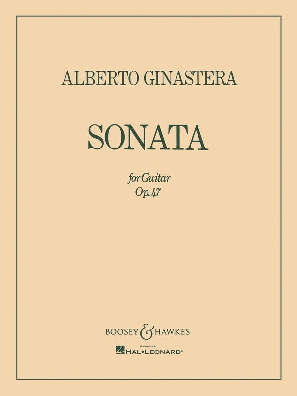 Sonata For Guitar Op 47 (Softcover Book)