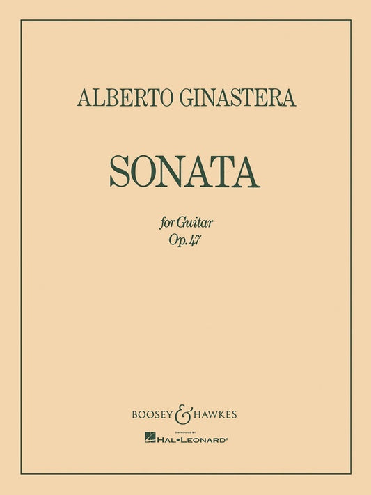 Sonata For Guitar Op 47 (Softcover Book)