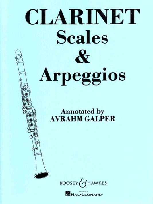 Clarinet Scales and Arpeggios (Softcover Book)