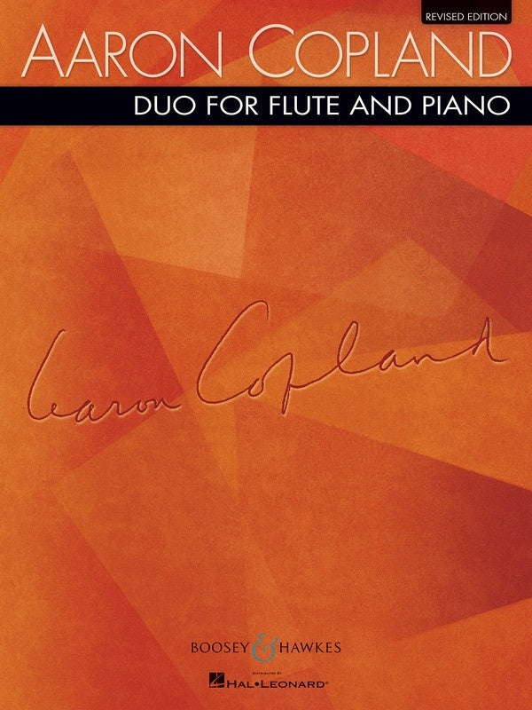 Copland - Duo For Flute And Piano (Softcover Book)