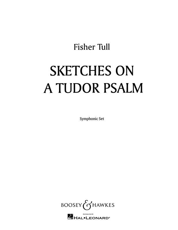 Sketches On Tudor F/Sc