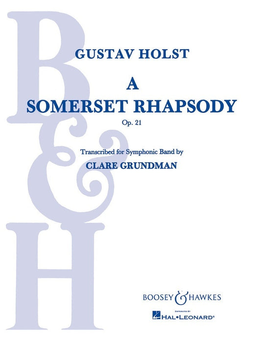 A Somerset Rhapsody Concert Band  Score/Parts