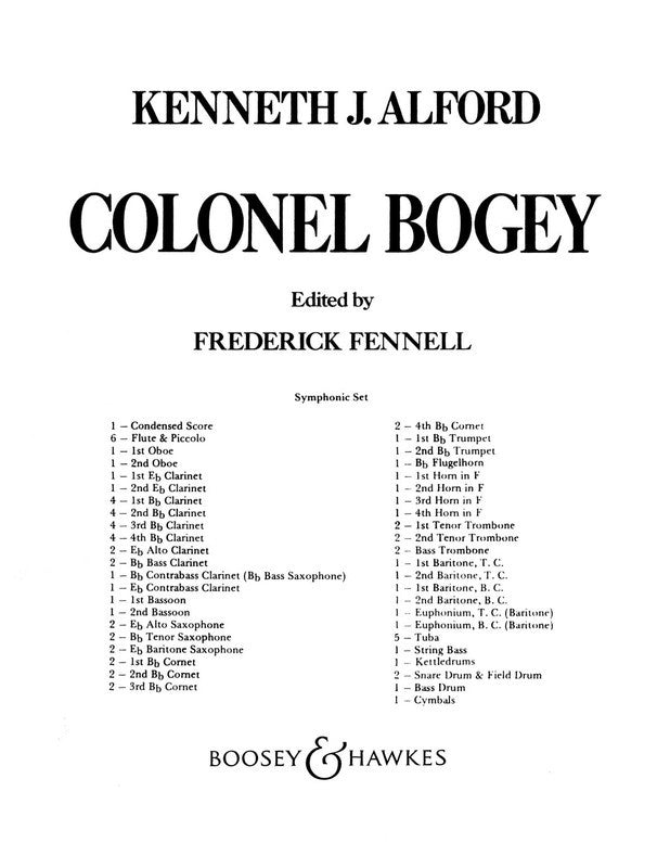 Colonel Bogey Cndns Sc