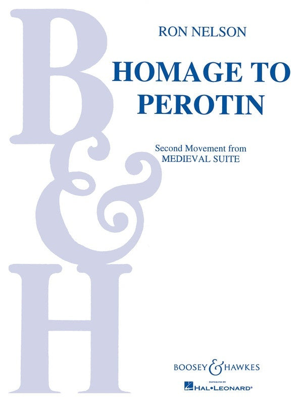 Homage To Perotin Sc