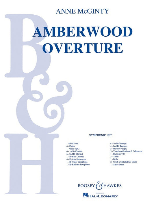 Amberwood Overture Concert Band 2 Score/Parts