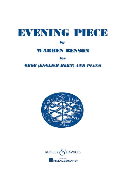 Evening Piece Oboe Piano (Softcover Book)
