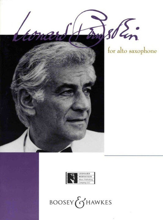 Bernstein for Alto Saxophone by Boosey & Hawkes - 20 Pages