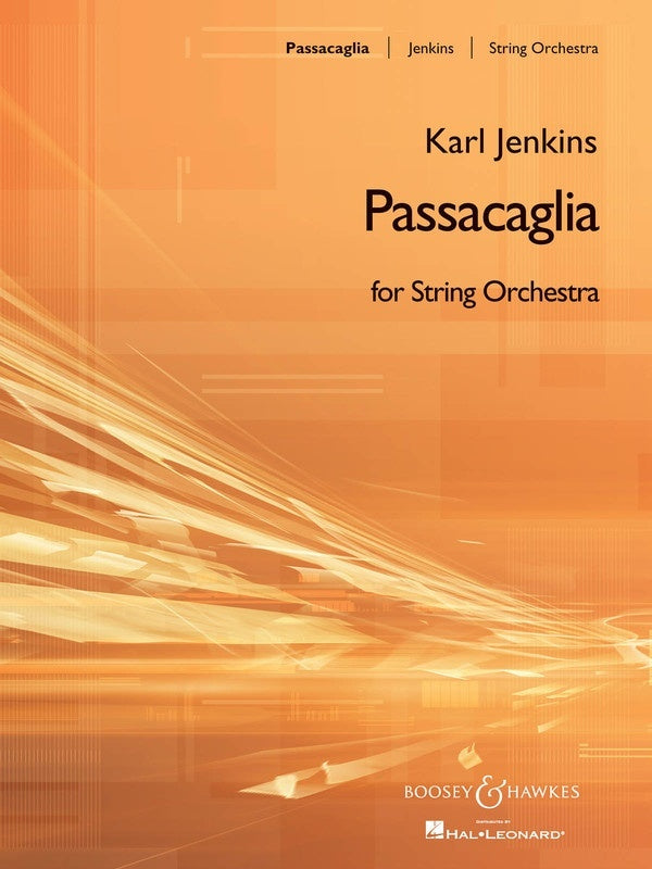Passacaglia Bhso Score/Parts