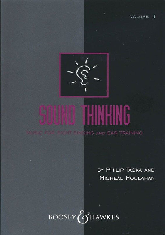Sound Thinking V2 Sight Singing & Ear Training by Boosey & Hawkes, 164 Pages, BH Kodaly Series
