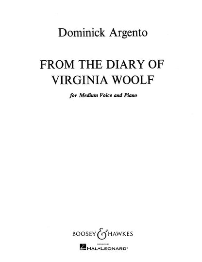 Diary Of Virginia Woolf Vo/Pn — view 2