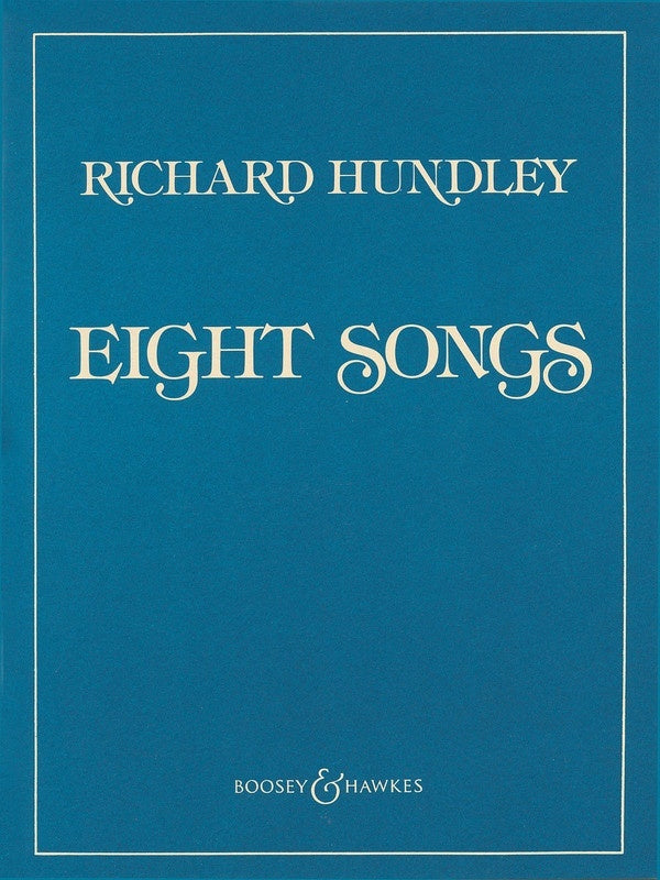 Eight Songs Voc/Piano (Softcover Book)
