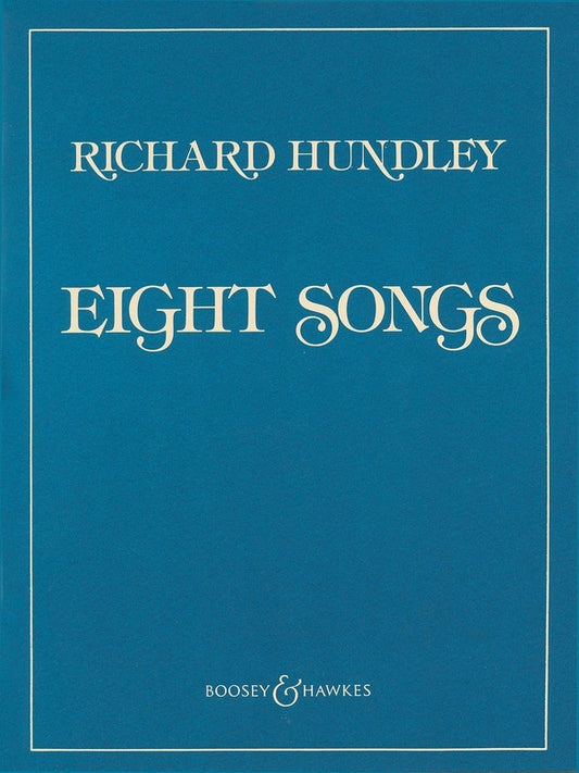 Eight Songs Voc/Piano (Softcover Book)