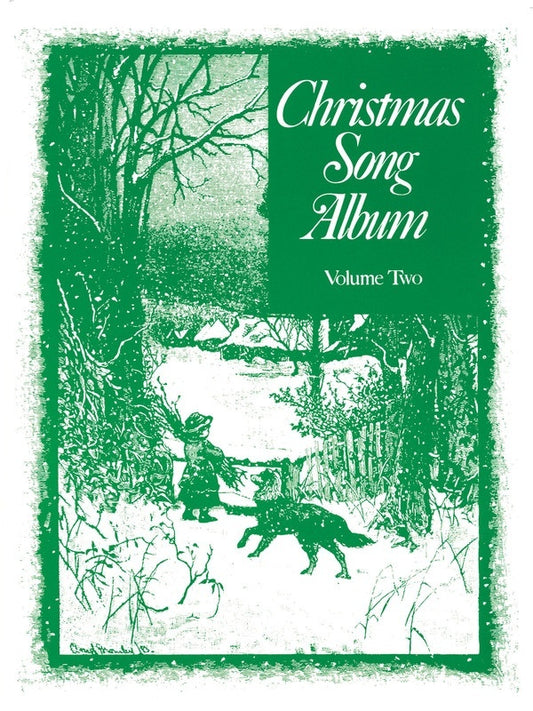 Christmas Song Album Vol 2 Vocal / Piano (Green) (Softcover Book)
