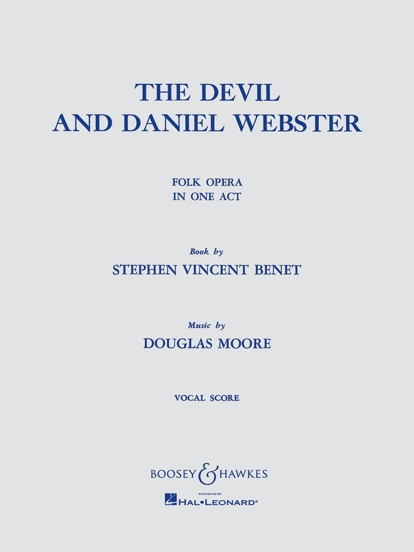 Devil And Da Vocal Score