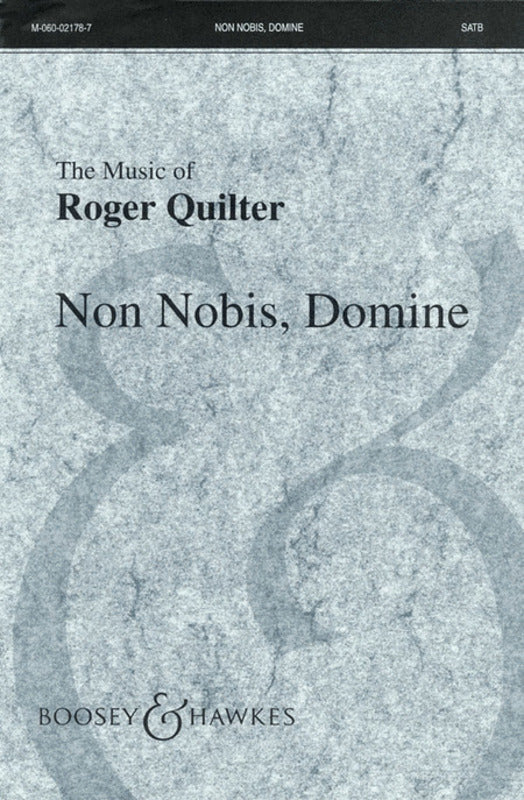 Non Nobis Domine SATB