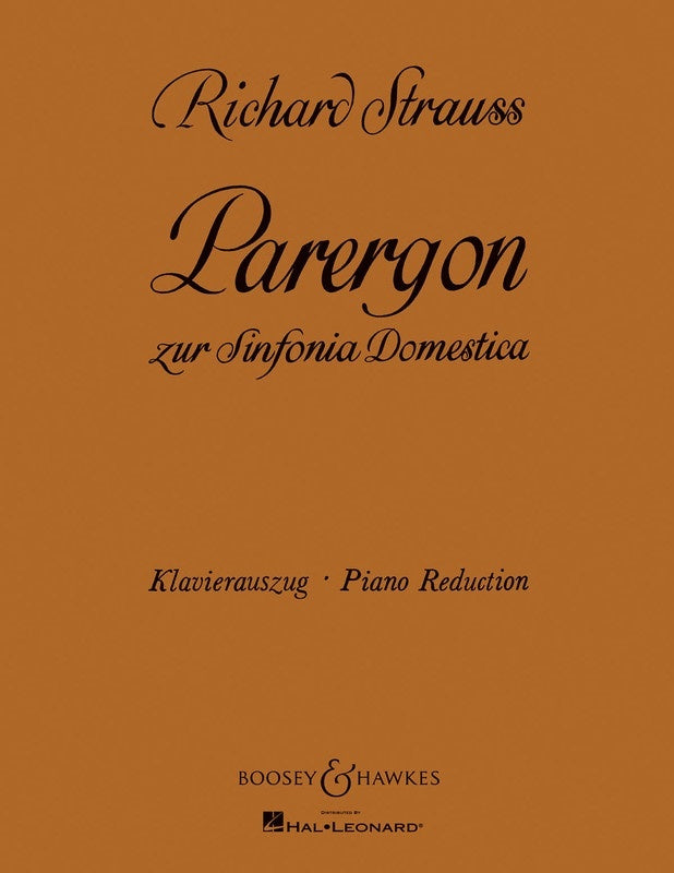 Parergon Op73 2 Piano 3 Hands (Softcover Book)