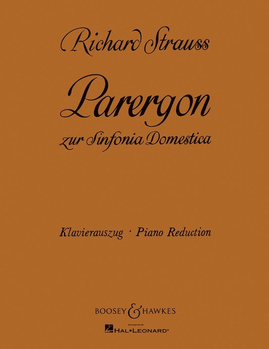 Parergon Op73 2 Piano 3 Hands (Softcover Book)