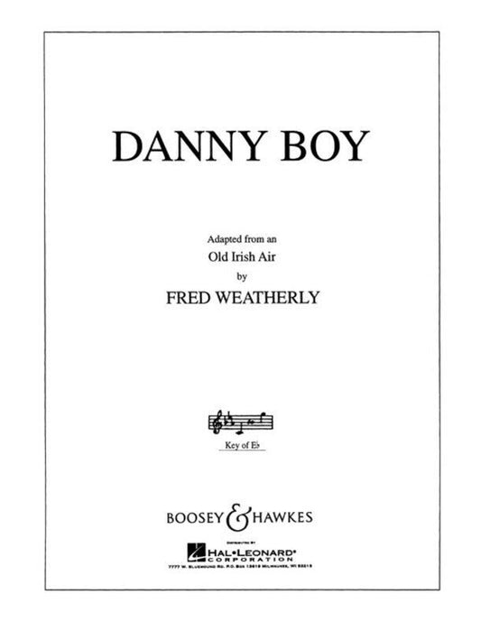 Danny Boy Medium High Voice E Flat Vocal Score by Boosey & Hawkes