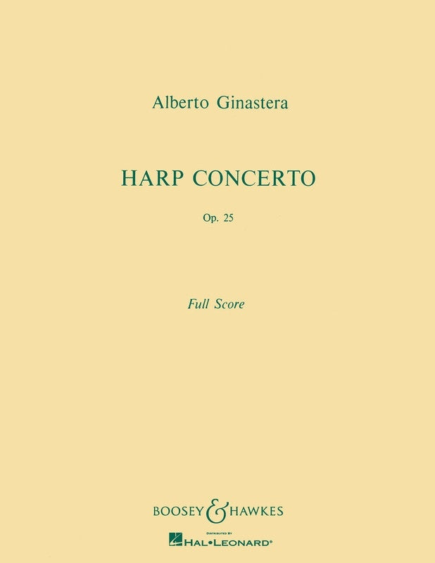 Harp Concerto Full Sc (Music Score)