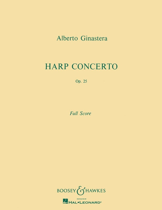 Harp Concerto Full Sc (Music Score)