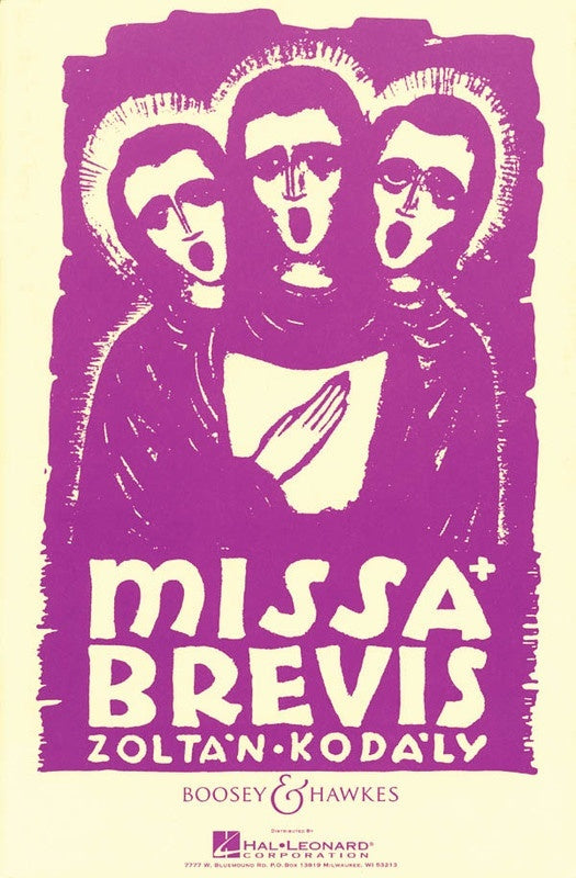 Kodaly - Missa Brevis Vocal Score