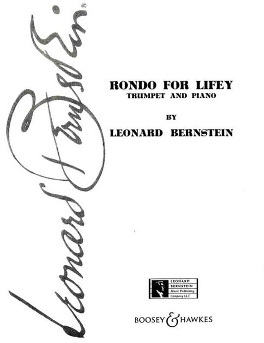 Bernstein - Rondo for Lifey for Trumpet/Piano, Boosey & Hawkes, 8 Pages