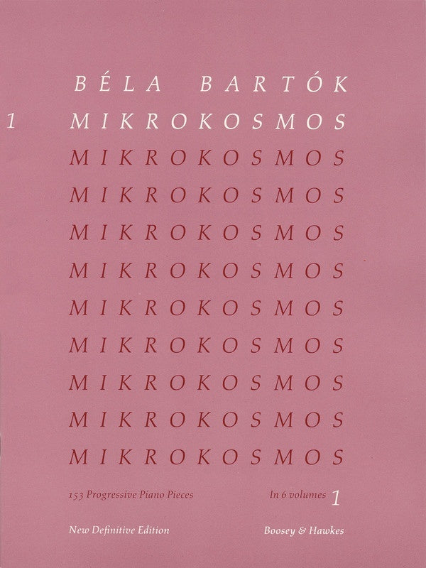 Mikrokosmos Vol 5 Pink Nos 122-139 Piano (Softcover Book)