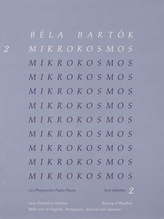 Bartok - Mikrokosmos Vol 2 Blue
