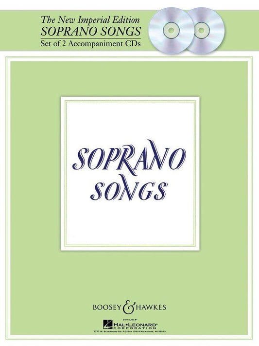 Soprano Songs Imperial 2CD Accompaniment - Boosey & Hawkes Voice Series