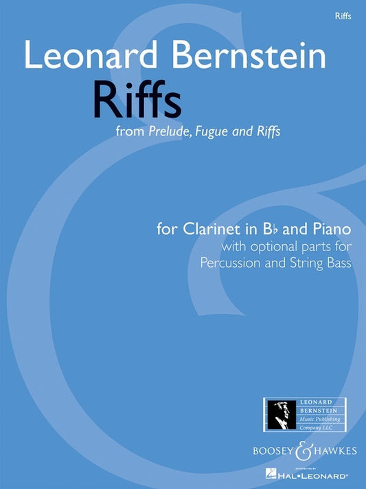 Riffs From Preludes Fugues And Riffs Clar/Piano (Softcover Book)