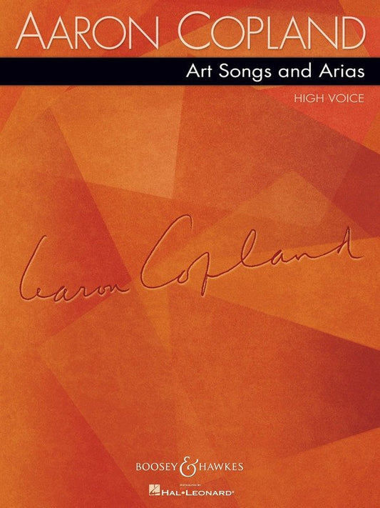 Copland: Art Songs and Arias — High Voice (Boosey & Hawkes Voice)