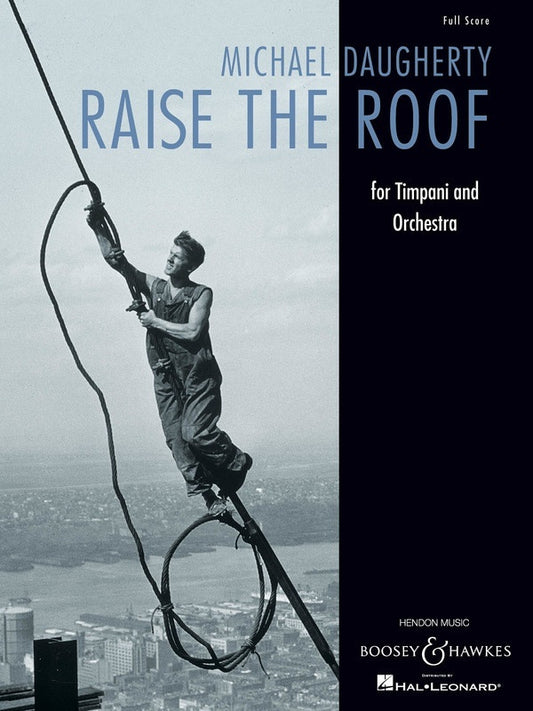 Raise The Roof Timpani And Orchestra Score (Softcover Book)