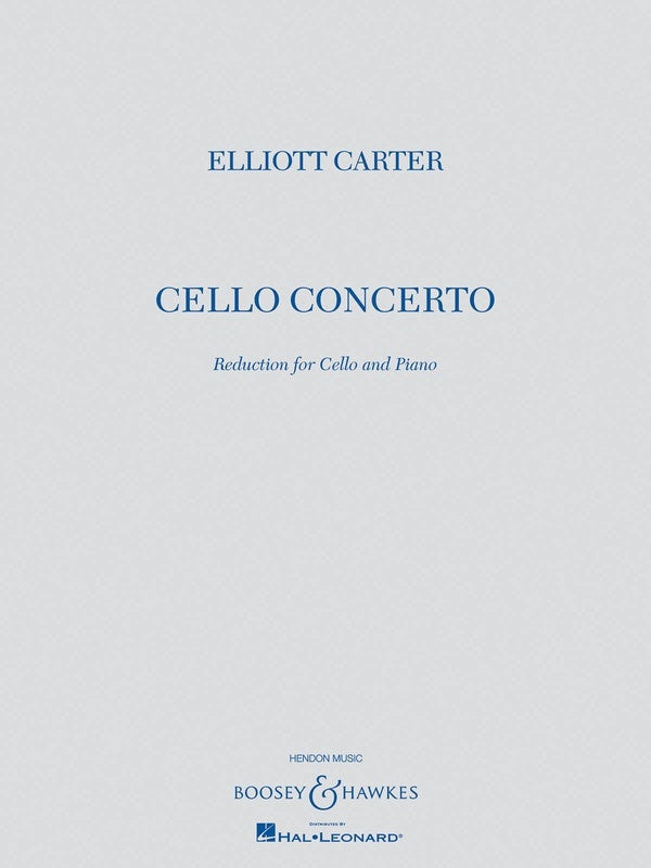 Cello Concerto Vc/Piano (Softcover Book)