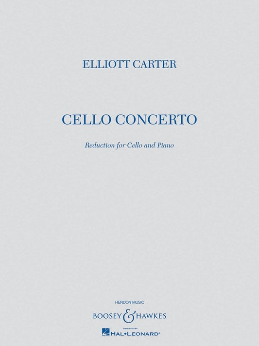 Cello Concerto Vc/Piano (Softcover Book)