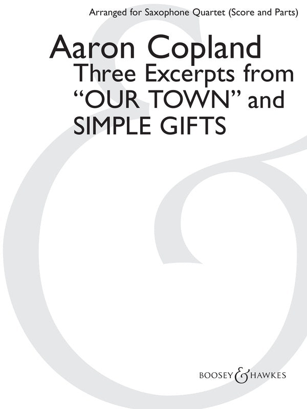 Three Excerpts From Our Town And Simple Gifts
