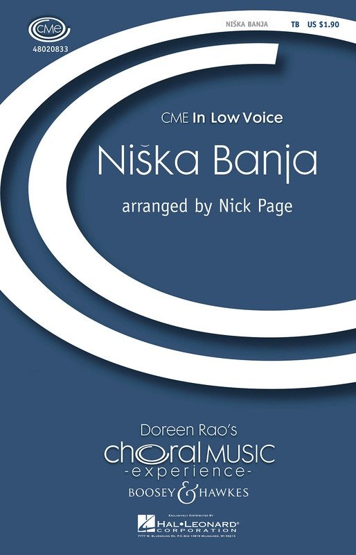 Niska Banja — TB, 1 Piano 4 Hands (Boosey & Hawkes CME In Low Voice)