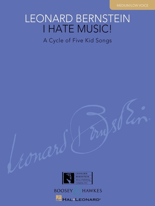 I Hate Music Medium Low Voice