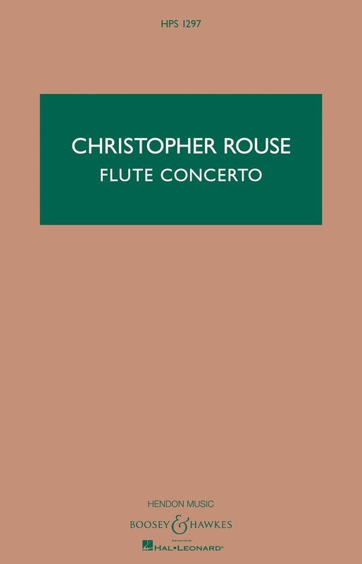 Flute Concerto Study Score (Softcover Book)