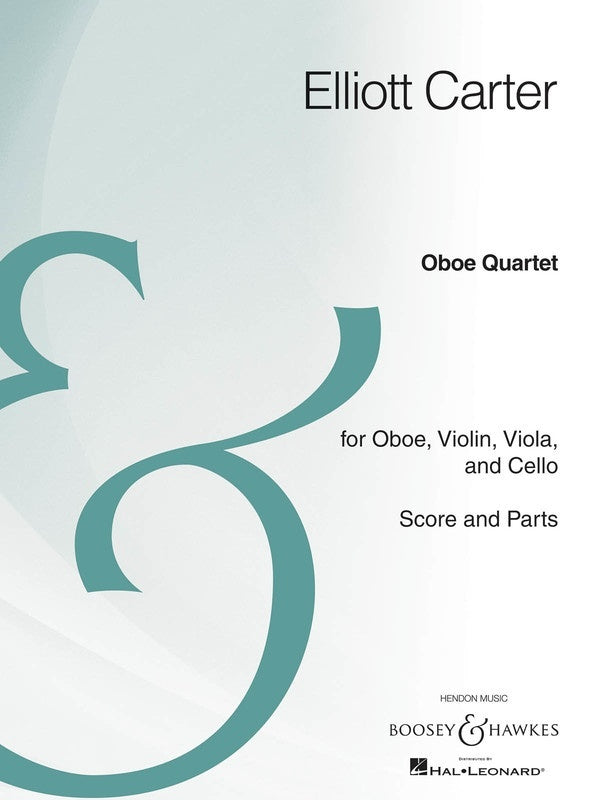 Oboe Quartet Score/Parts