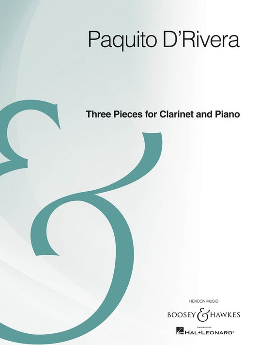 Three Pieces For Clarinet And Piano (Softcover Book)