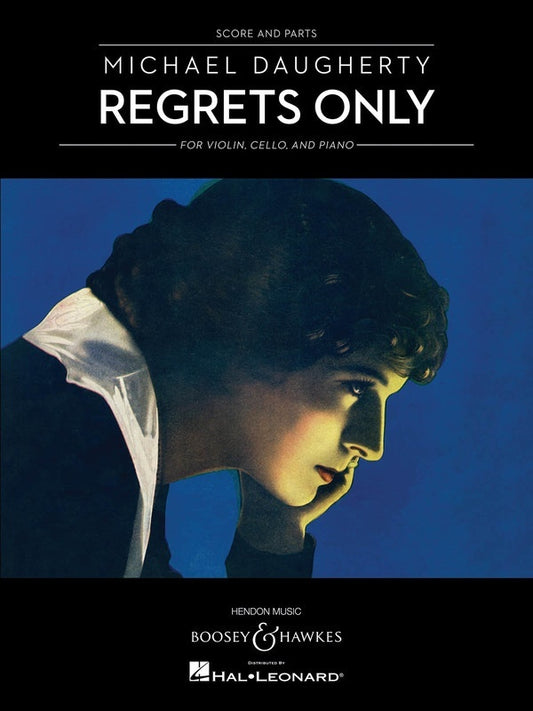 Regrets Only Violin/Vc/Piano Score/Parts