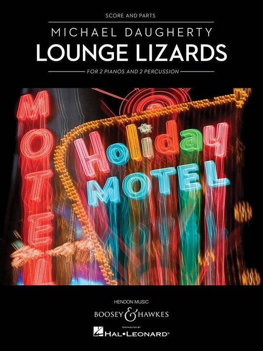 Lounge Lizards 2 Piano/2 Percussionists Score/Parts