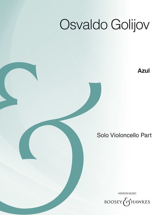 Azul Cello Part (Softcover Book)