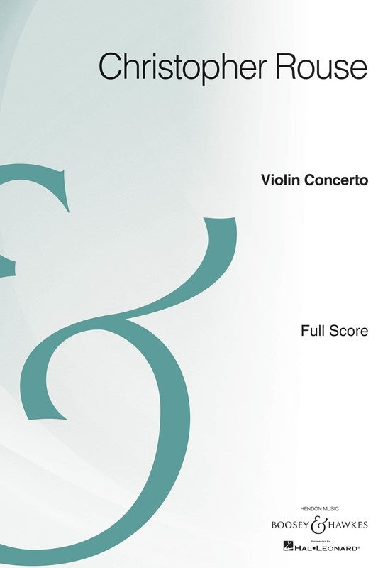 Violin Concerto Violin/Orchestra Score (Softcover Book)
