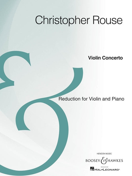 Violin Concerto Violin/Piano Reduction (Softcover Book)