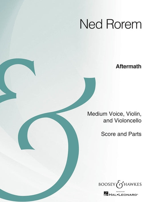 Aftermath Medium Voice/Violin/Vc Score/Parts (Softcover Book)