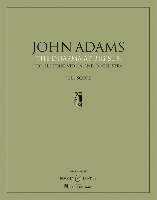 Dharma At Big Sur Violin/Orchestra Score (Softcover Book)